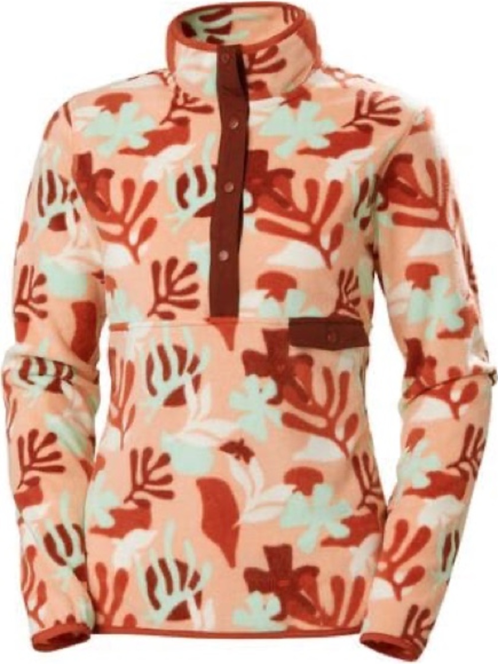 Helly Hansen. Maridalen Fleece. Terracotta Combo. Size Large.